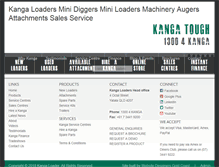Tablet Screenshot of kangaloader.com